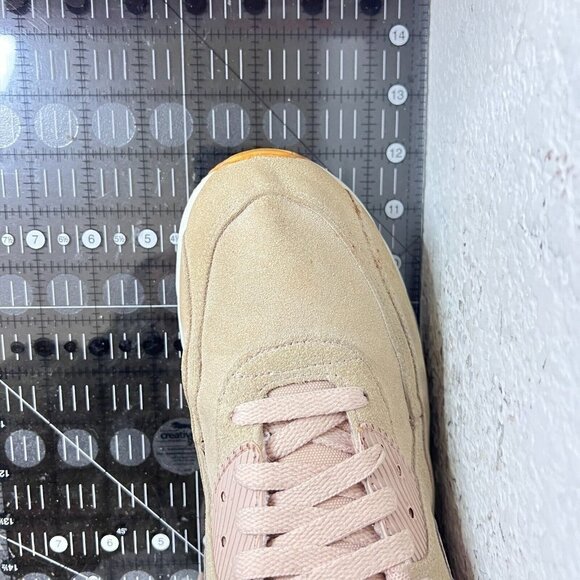 Nike Air Max 90 Ultra 2.0 Women Size 11 924447-201 Particle Beige Suede Shoes - Picture 14 of 14